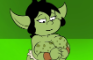 Borka undoes her bra
