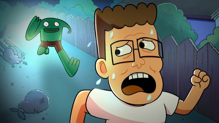 Hank Hill vs. Mr. Frog: Horror Cartoon Parody