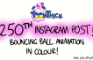 Bouncing ball animation, but it went a bit wrong...