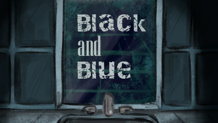 BLACK AND BLUE