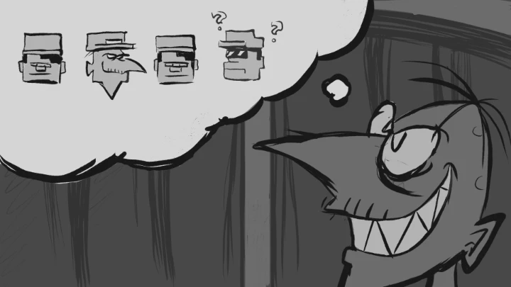 Black, White & Orange Short Film Animatic