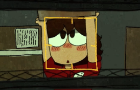 Liam S. shelves the package