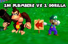 100 Plumbers vs 1 Gorilla