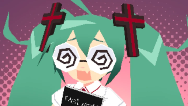 LOW POLY Rotten Girl Miku!
