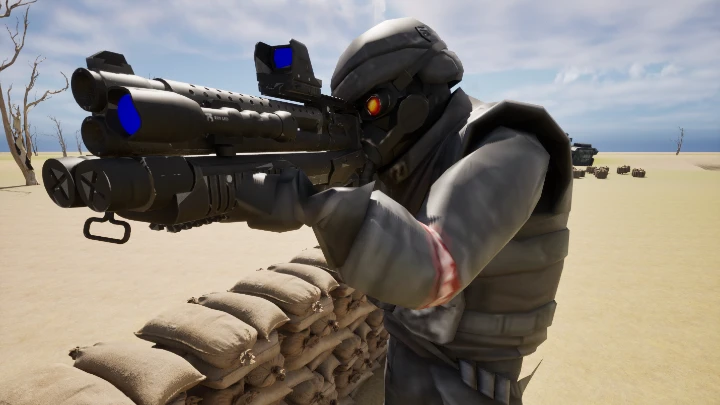 Desert Battle for helghan KILLZONE fan animation