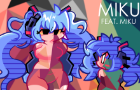 Hatsune Miku has a domestic dispute with Hatsune Miku