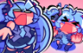Hatsune Miku has a domestic dispute with Hatsune Miku