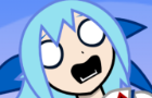 cirno stubs her toe
