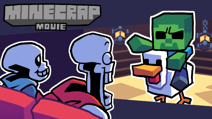 PAPYRUS SAYS CHICKEN JOCKEY - Undertale x Minecraft Animation
