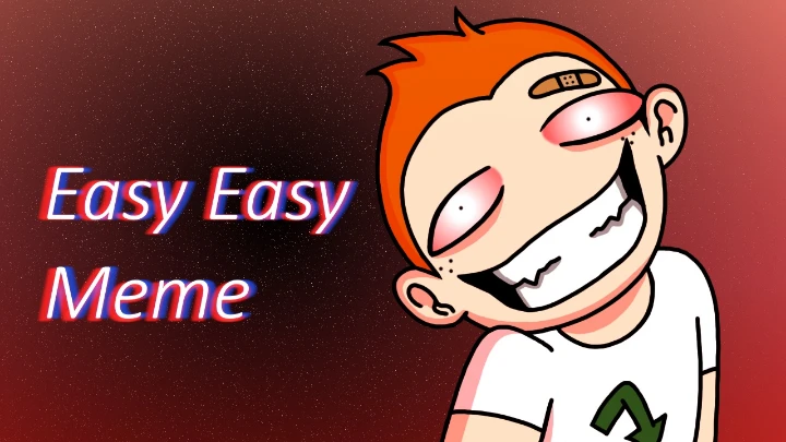 Easy Easy Meme | Running Fred Animation