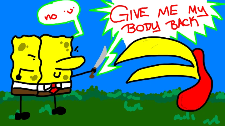 SPONGEBOB STOLE MY F***ING FACE