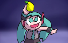 Miku eats the sourest lemon in the world