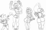 Girls Night Out W.I.P. 🎵❤️💜🩷💙🎵