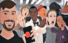 I Trapped 6 Famous People In An Elevator!