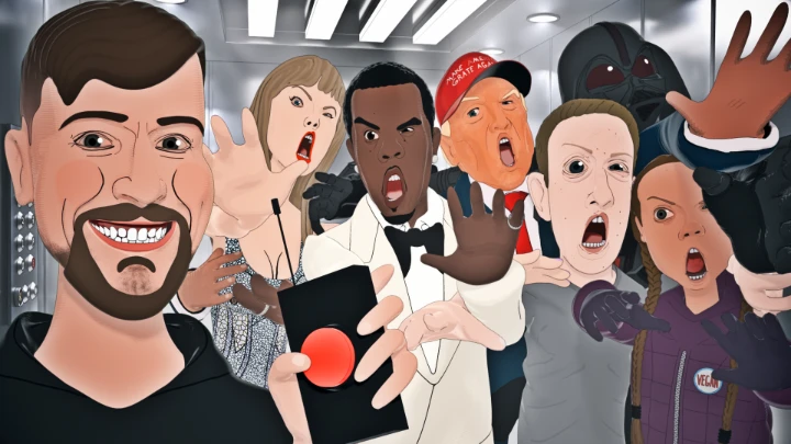 I Trapped 6 Famous People In An Elevator!