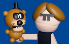 Jerma Looking Like Freddy Fazbear