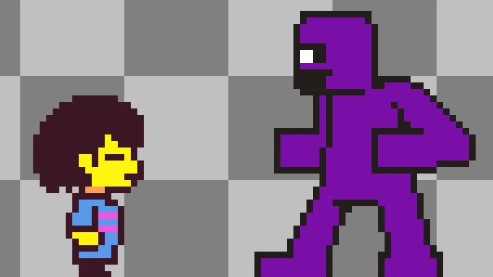 PURPLE GUY RUN! ! !