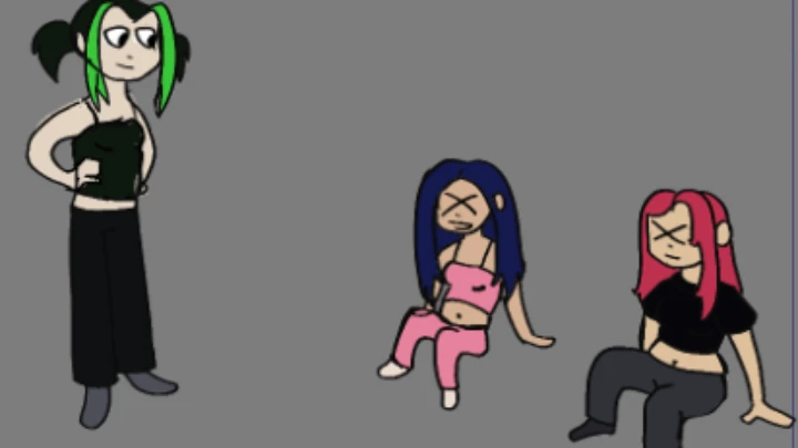a moment with roommates