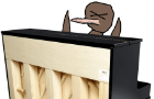 A Pooble Playing Piano