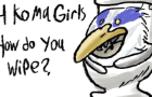 4koma Girls- how do you wipe?