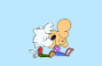 Dan and Coco in the Cartoon Where Nothing Happens