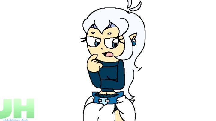 Katara Shorts: Milk and Ice Cubes