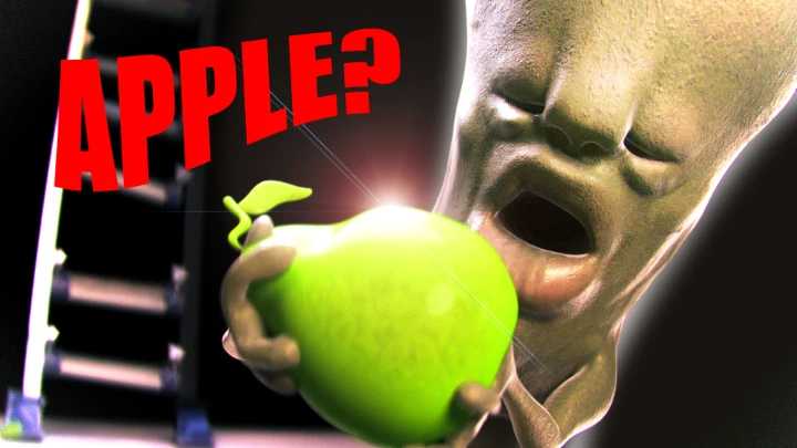 Dr. Wetfoot Eats a Yumby Pear