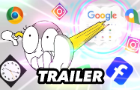 FlipaClip Animator vs Social Media Trailer (FlipaClip Animator vs Okay Google 3)