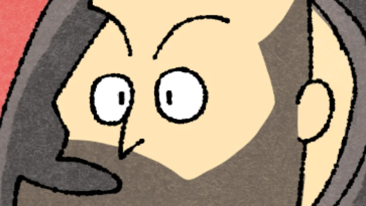 here he comes