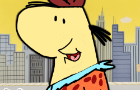 Smiling Friends But It’s Old Hanna Barbera