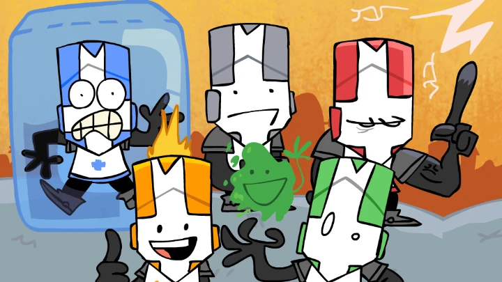 Castle Crashers dudes '-'