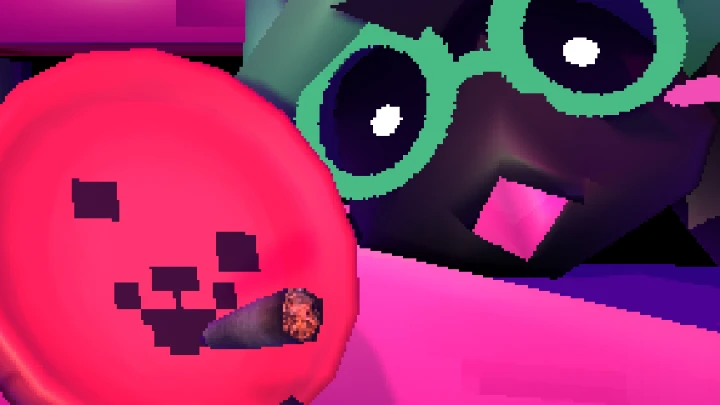Ralsei does weed