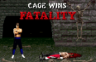 Mortal Kombat 2 Johnny Cage Brain Rip Fatality