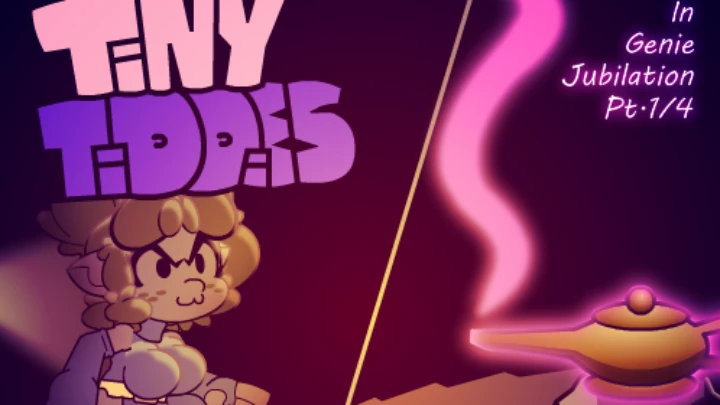 Tiny Tiddies in Genie Jubilation (pt. 1/4)