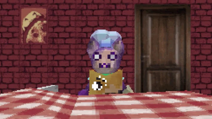 Cat Cooking a Pizza ! LOW POLY DAY