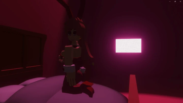Genderbend Baldi in a bunny outfit (UPDATED)
