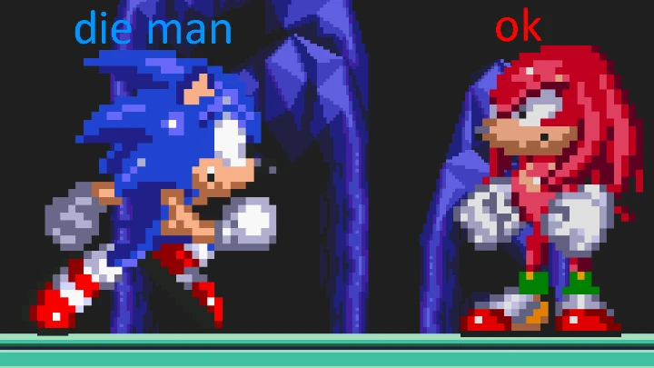 Sonic VS Knuckles (Unfinished)