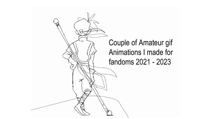 Animations from 2021 - 2023