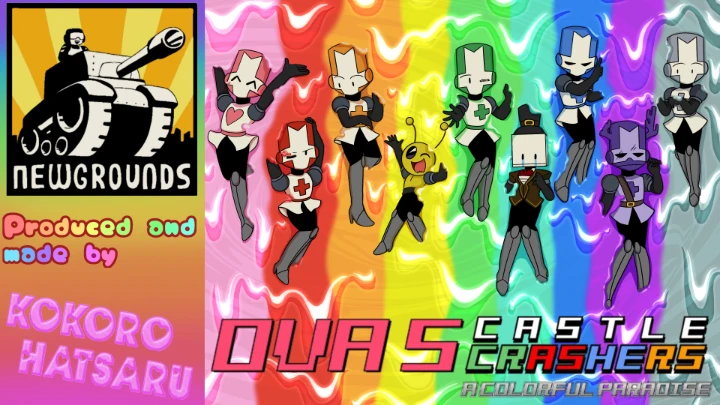 Castle Crashers OVA 5-A Colorful Paradise-{VHSAnime}-[sub]