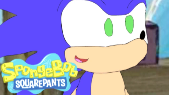 Sonic Visits the Krusty Krab | Sonic X SpongeBob (PARODY)