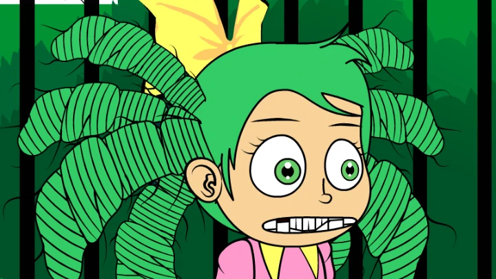 The Green Haired Girl