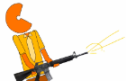 bring a rifle to a gun fight