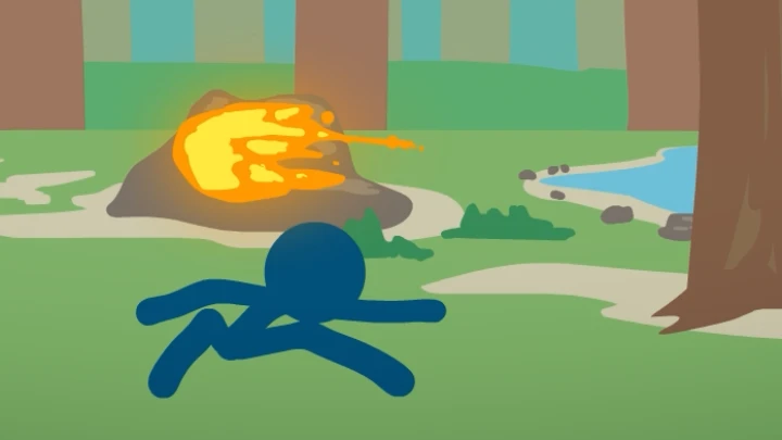 Fire Guy vs Water Man