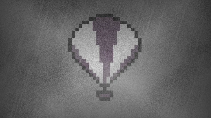 Balloon Floating In The Rain