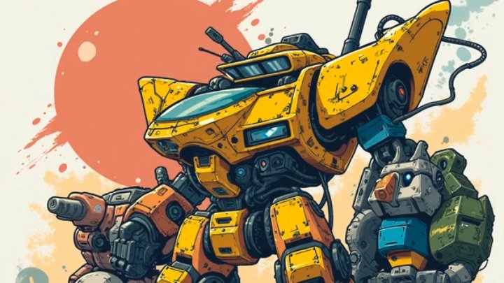 SD Robots 2D Wars (SLG &STG &ACTION )