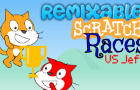 Remixable Scratch Cat Races - XY Scrolling VS Jeff. Newgrounds Edition