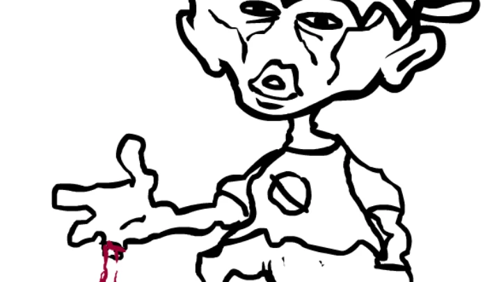 VS butter the shoe cutscene