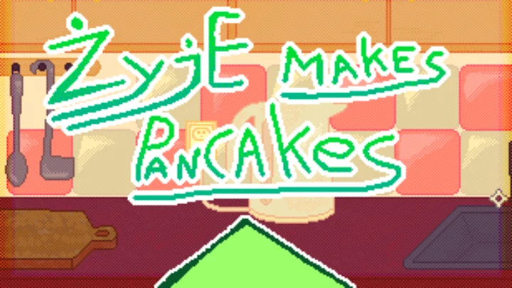 Żyje makes pancakes