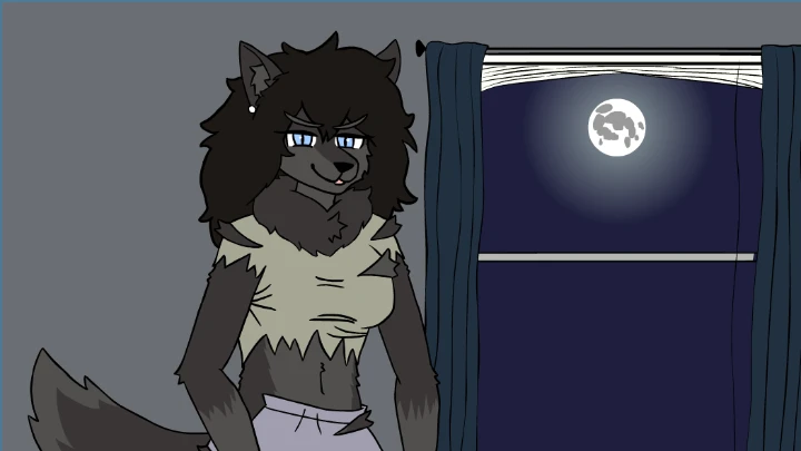Werewolf Girl Posting v2