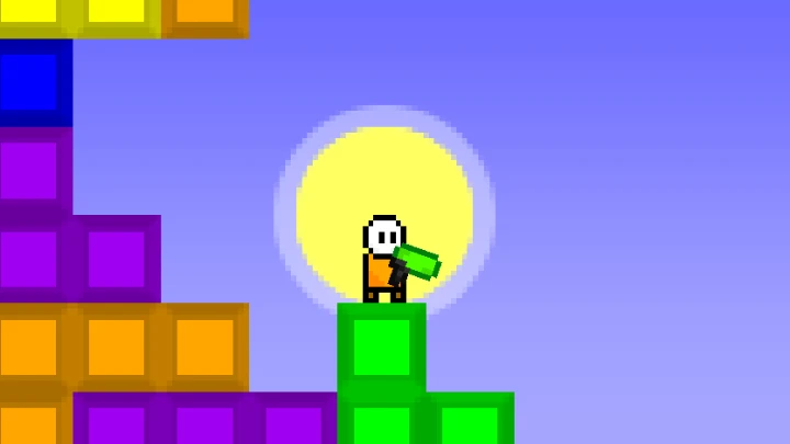 Tetris with Guns